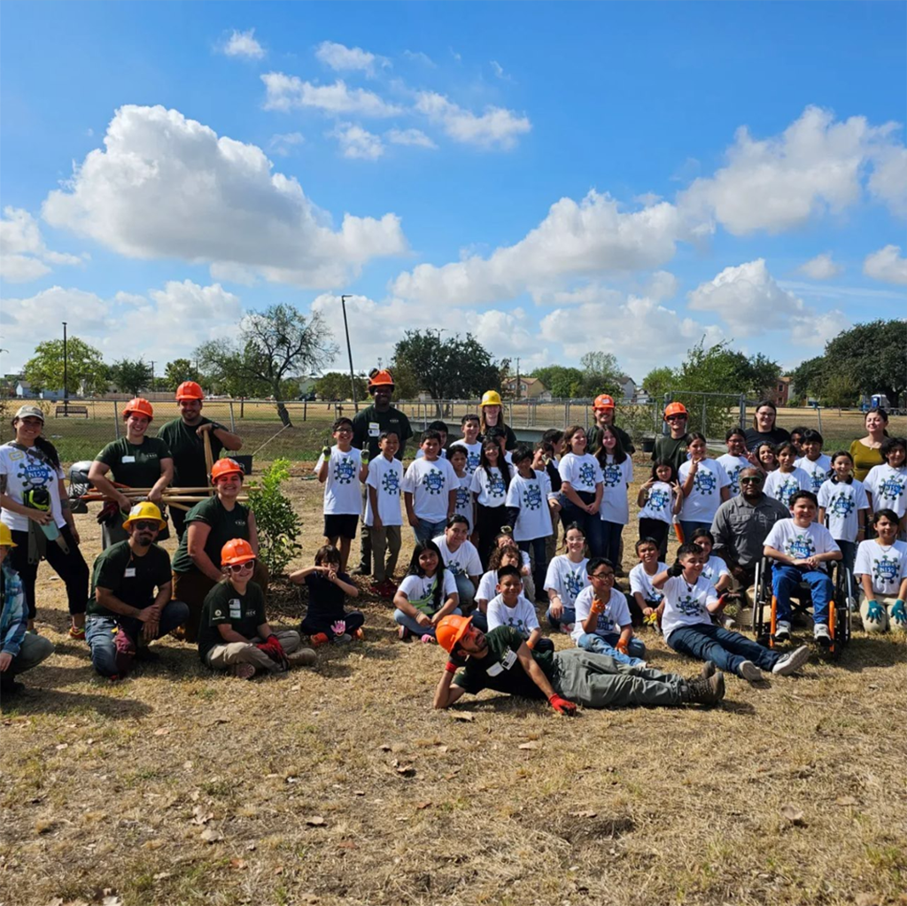 <p><span>Bexar Branches Alliance, a San Antonio-based
urban forestry non-profit, recently visited five schools to share forestry
presentations with 800 fourth and fifth grade students and planted more than
500 trees among the schools.</span></p>